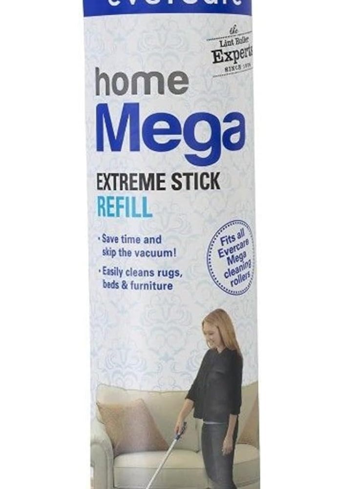 Evercare Mega Large Surface Roller Refill - 50 Extra Large Sheets for Efficient Cleaning